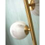 Lampadaire Carrara Verre effet marbre 16 cm - It's about ROMI