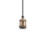 Suspension Solo douille style vintage - M.D.C.
