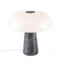 Lampe Glossy en marbre gris et verre opalin - Nordlux