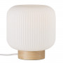 Lampe Milford Bois Verre opale - Nordlux