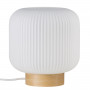 Lampe Milford Bois Verre opale - Nordlux