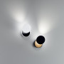 Applique LED double éclairage Ara Noir - Fabas Luce