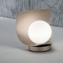Lampe LED tactile Adria Or mat - Fabas Luce