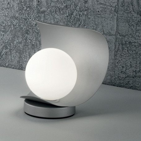 Lampe LED tactile Adria Argent - Fabas Luce