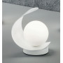 Lampe LED tactile Adria Blanc - Fabas Luce