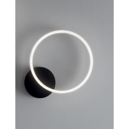 Applique LED Giotto Noir - Fabas Luce