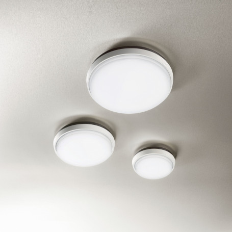 Plafonnier LED rond Olly 24cm - Fabas Luce