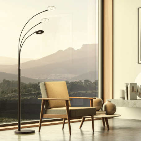 Lampadaire LED Dent 3 lumières - Fischer & Honsel