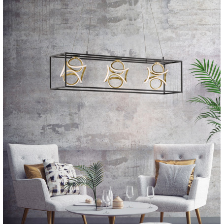 Suspension LED Gesa 3 lumières - Fischer & Honsel