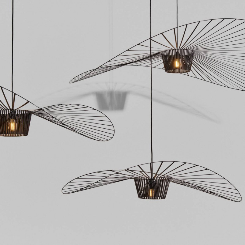 Suspension Vertigo Petit Noir - Petite Friture | Comptoir des Lustres