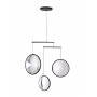 Suspension LED Focus x3 Noir - DCW Editions