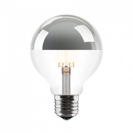 Ampoule LED Globe Calotte argent 6 W - Umage
