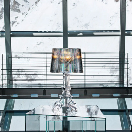 Lampe a poser Bourgie Cristal Kartell Comptoir des Lustres