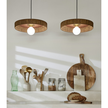 Suspension Portinatx S Céramique Raphia - Market Set