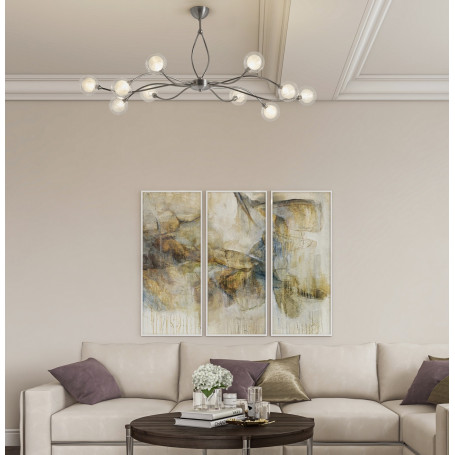 Lustre Sabia 10 lampes Sphères - CVL luminaires