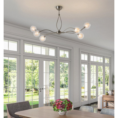 Lustre Syra 6 lampes Sphères - CVL luminaires