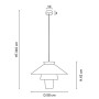 Suspension Ruche L - Market Set