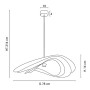 Suspension Selenitis D78 - Market Set
