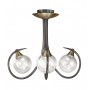 Lustre Osiris 3 lampes Graphite/Laiton CVL Luminaires