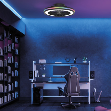 Ventilateur de plafond à LED Gamer - Mantra