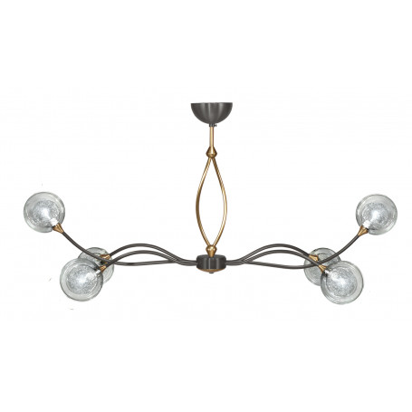 Lustre Syra Graphite/Laiton - CVL luminaires