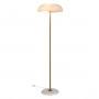 Lampadaire Glossy marbre verre laiton - Nordlux