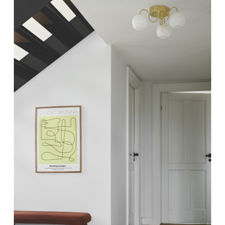 iDEGU Rétro 3 Lumières Suspension Luminaire, Vintage