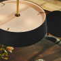 Suspension Clasi 45 Noir et laiton - Nordlux