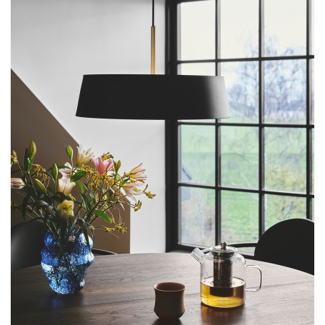 Suspension Clasi 45 Noir et laiton - Nordlux