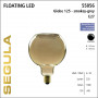 Ampoule LED filament Globe 6W Dimmable Fumé E27 - Segula