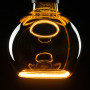 Ampoule LED filament Globe 6W Dimmable Fumé E27 - Segula