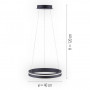 Suspension LED Q-Vito Smart Home 40 cm - Paul Neuhaus