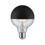 Ampoule LED Globe Calotte noire 6.5 W - Paulmann
