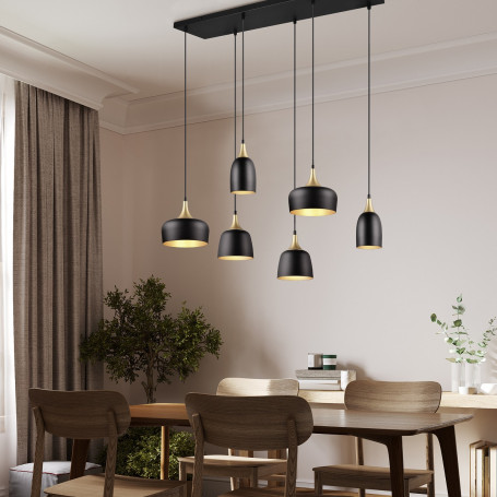 Suspension Chiraz 6 lumières - Trio Lighting