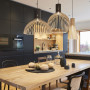 Suspension en bois Victo - Noir - Secto Design