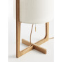 Lampe à poser Melina en Chêne et Lin - Carpyen