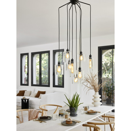 Suspension Ilo-Ilo 8 lampes Market Set