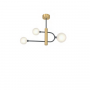Plafonnier Diapason Graphite/Laiton - CVL luminaires