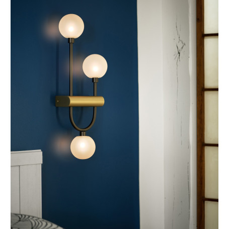 Applique murale Diapason Graphite/Laiton - CVL luminaires
