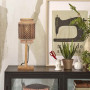 Lampe à poser en bambou Bhutan H45cm - Good&Mojo