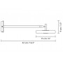 Applique LED Asteria Long - Umage