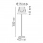 Lampadaire KTribe F3 Flos Philippe Starck