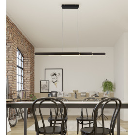 Suspension LED extensible Helios - Trio Leuchten