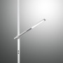 Lampadaire LED Ideal avec liseuse - Fabas Luce