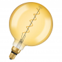 Ampoule LED filament Vintage Edition 1906 Big Globe Doré OSRAM