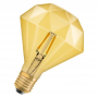 Ampoule LED filament Vintage Edition 1906 Diamant Doré OSRAM
