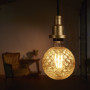 Ampoule LED filament Vintage Edition 1906 Globe facetté Doré OSRAM