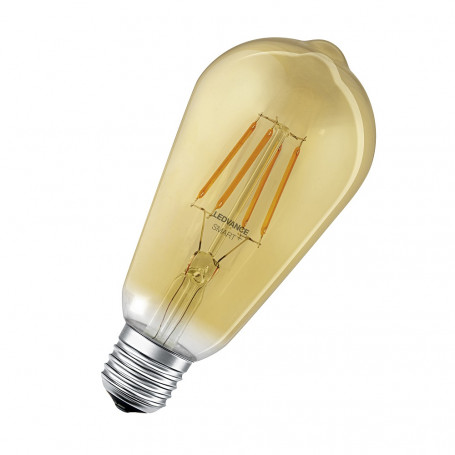 Ampoule LED Smart+ Edison Doré 6 W E27 Connectée WIFI Ledvance