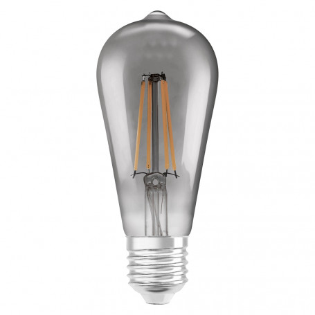 Ampoule LED Smart+ Edison Gris 6 W E27 Connectée WIFI Ledvance