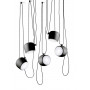 Suspension AIM Led noir FLOS